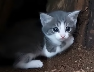 S2604012 He Found An Owl Protecting A Tiny Kitten In A Tree (Part 2)